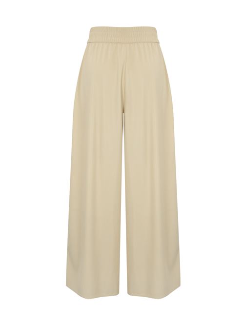 Pantalone Gennaro in tessuto spalmato panna WEEKEND MAX MARA | 2425786012600001